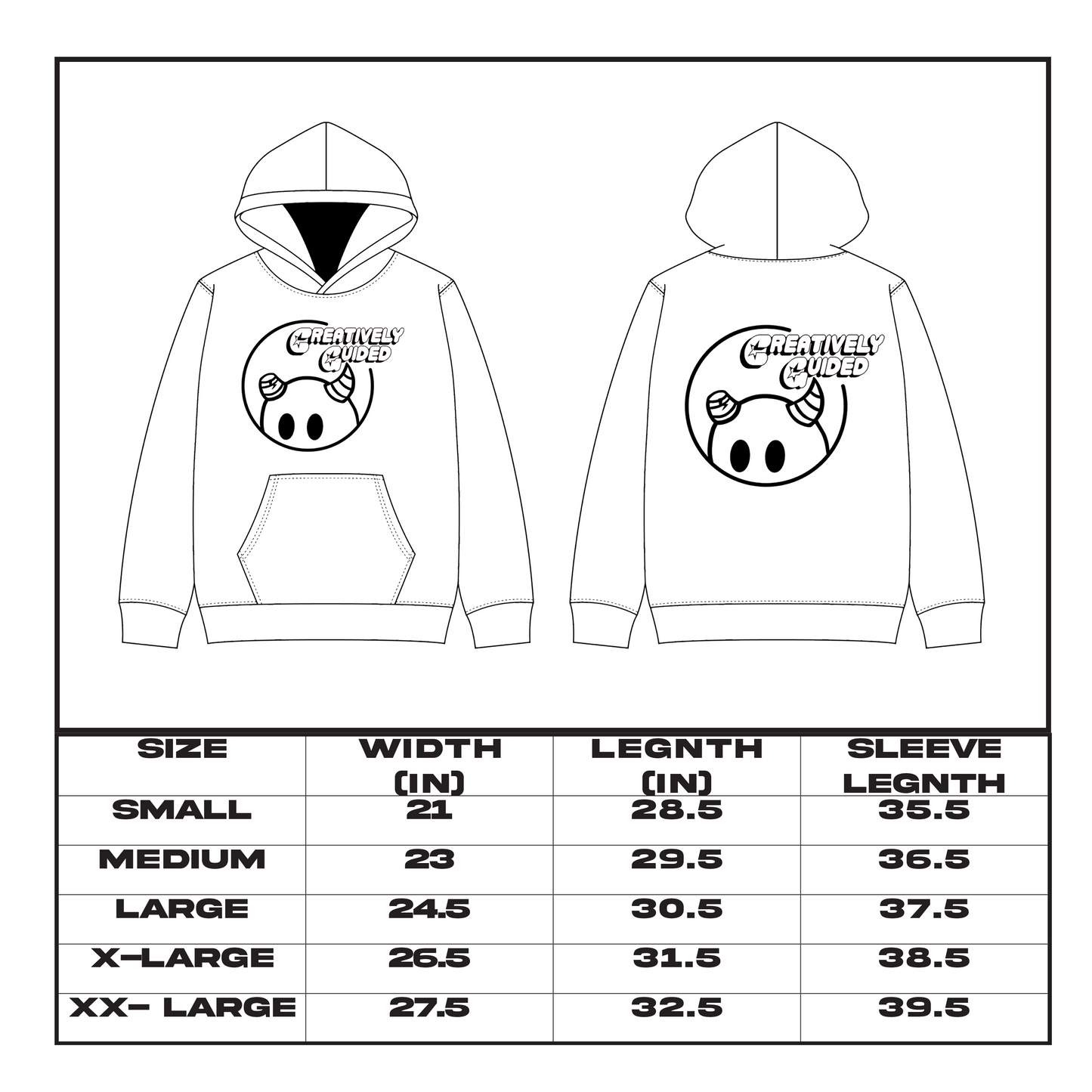 All Star Hoodie (White)